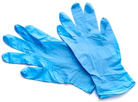 picture of latex gloves